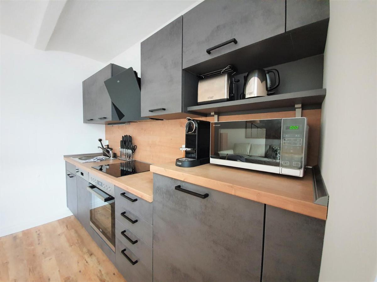 Pb Ferienwohnungen - Fewo 1 - Stilvoll Eingerichtetes Apartment Im Herzen Senftenbergs Luaran gambar